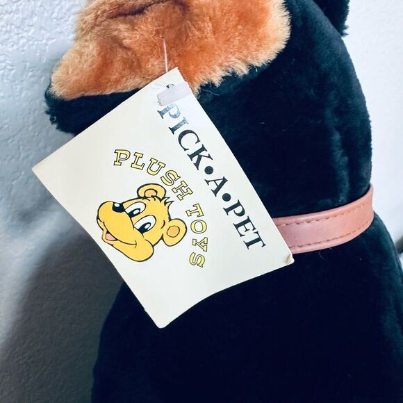 Adorable Rottweiler GSD Doberman Dog Plush Figure - Picture 6 of 6